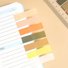 200 Sheets PET Sticky Notes Index Stickers Note Stickers Label Paper