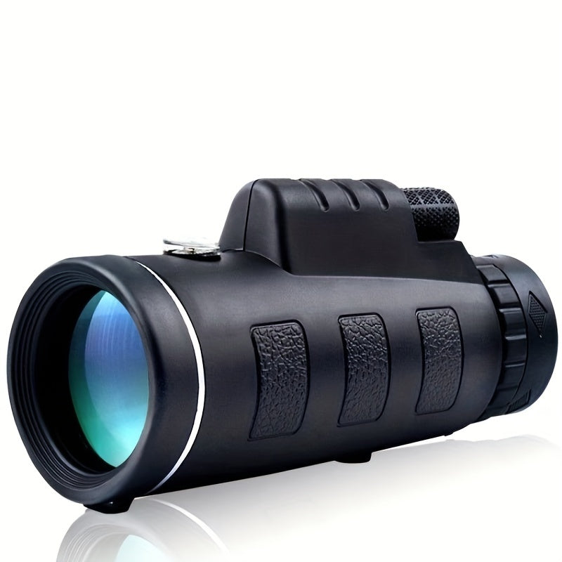 High Powered Waterproof Monocular Telescope Single Hand Focus