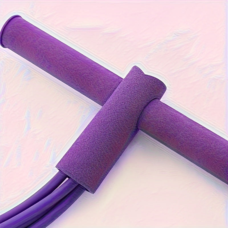 6 Tube Yoga Resistance Band Pedal Puller Elastic Fitness Equipment
