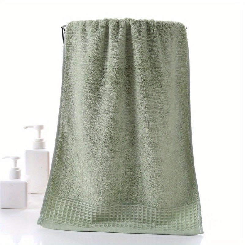 Bamboo Cotton Hand Towels Ultra Absorbent Soft Face Towel 34.04X71.88 cm