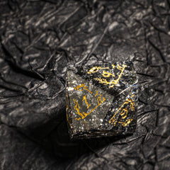 7pcs Glass Gemstone Dice Set For TRPG Cthulhu RPG