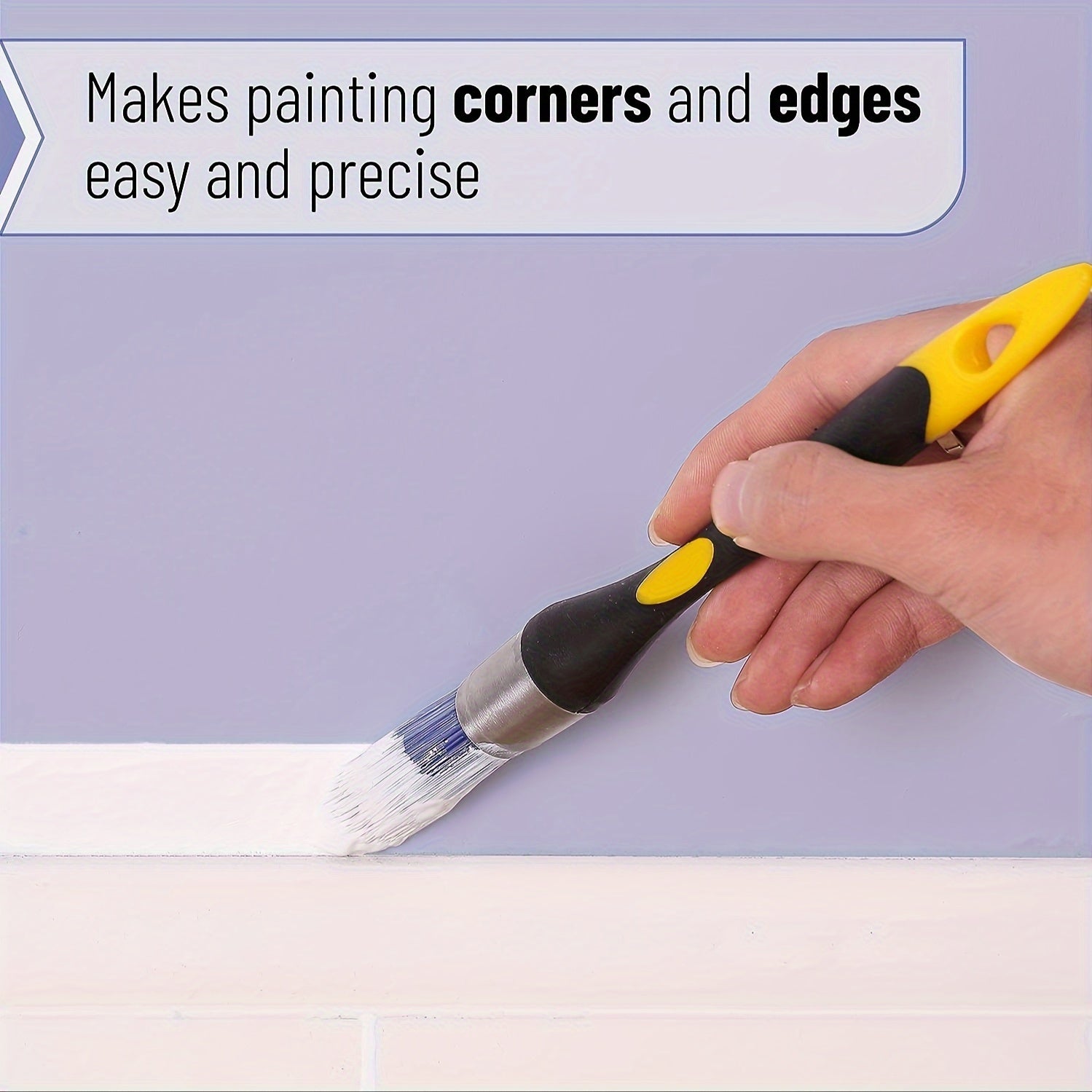 1pc Paint Edge Drawing Painting Brush Cleaning Brush Trimming Brush