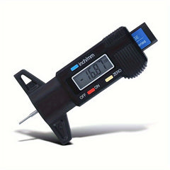 Digital Tire Tread Depth Gauge Caliper LCD Measuring Tool for Car 0-25mm