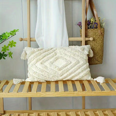 Bohemian Style Plush Cushion Cover Throw Pillowcase
