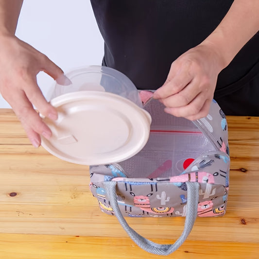 Portable Insulation Bag Lunch Bag for Office Workers and Students