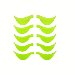 5 Pairs Eyelash Perm Pads Lash Lift Rods Silicone Shield 5 Sizes Reusable Soft