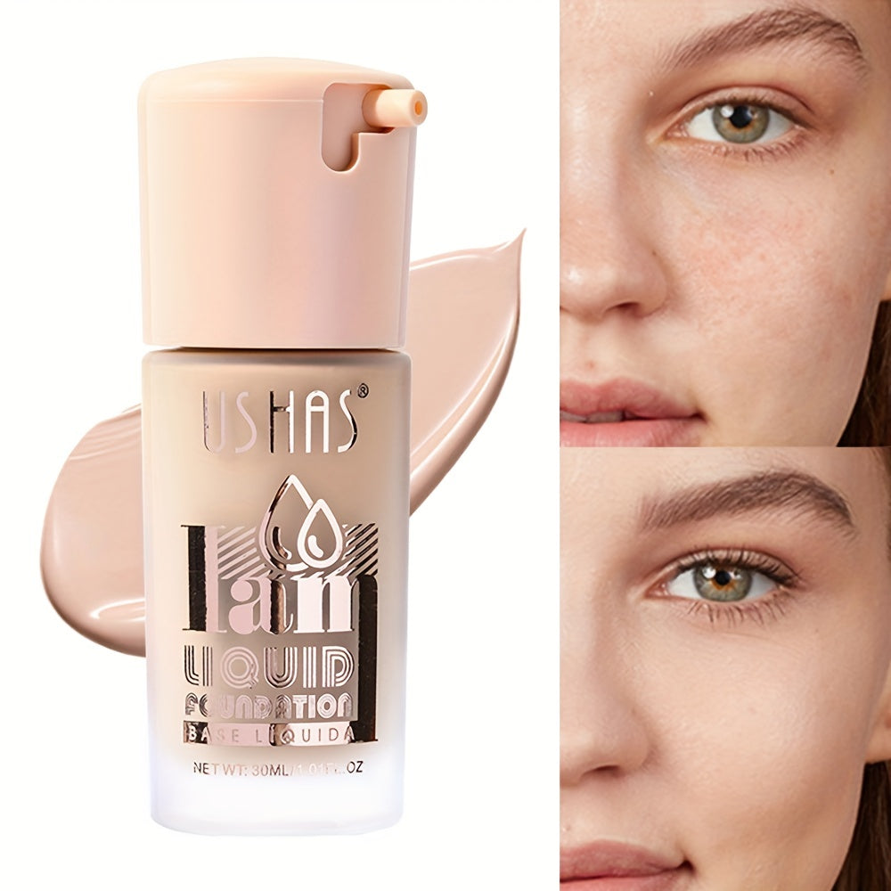 Waterproof Liquid Foundation Concealer Natural Contouring Makeup