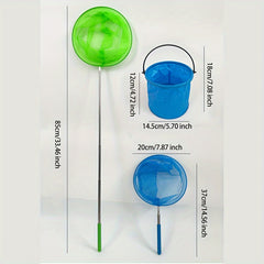 2pcs Telescopic Colored Toy For Catching Fish