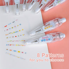 Cartoon Pattern Decoration Tape Pen for Scrapbooking
