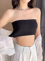 Seamless Bandeau Bra Soft & Stretchy Strapless Women's Lingerie