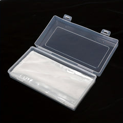 100pcs Currency Collection Sleeves, Storage Case Clear Bill Protector