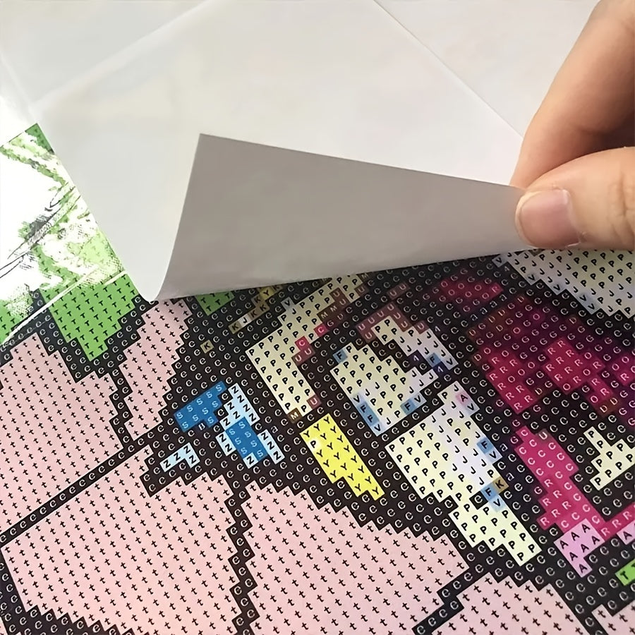Diamond Painting Demolition Paper & Art Kit - Non Stick Tools