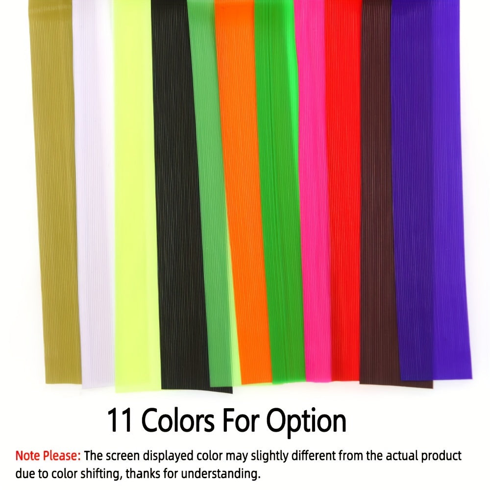 Silicone Rubber String Soft Worm Trout Fly Legs Fishing Jig Lure Skirts