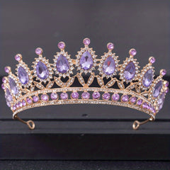 Crystal Tiara Crown Wedding Headpiece Princess Birthday Party Pageant