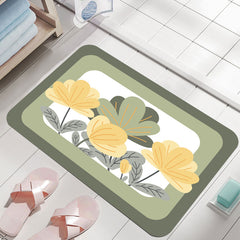 1pc Absorbent Non-slip Floor Mat Quick-drying Entrance Door Mat