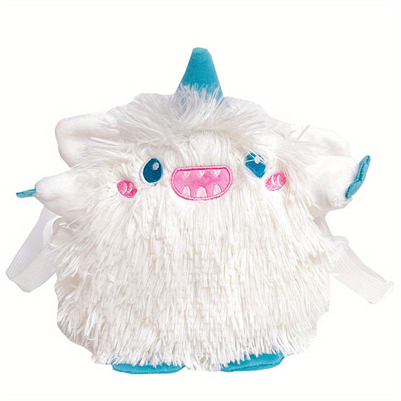 Cartoon Plush Doll Messenger Bag Shoulder Bag Holiday Gift For Girls