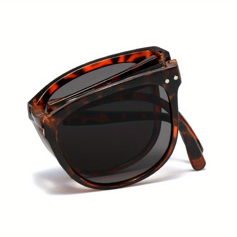 Foldable Sunglasses for Women Men UV400 Sun Shades Glasses