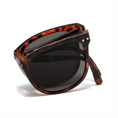 Foldable Sunglasses for Women Men UV400 Sun Shades Glasses