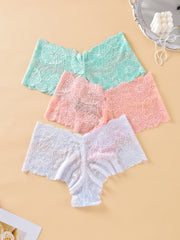 Lace Sexy Panties 3pcs