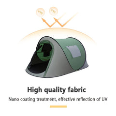 Portable Automatic Camping Tent Quick Opening For Camping Hiking