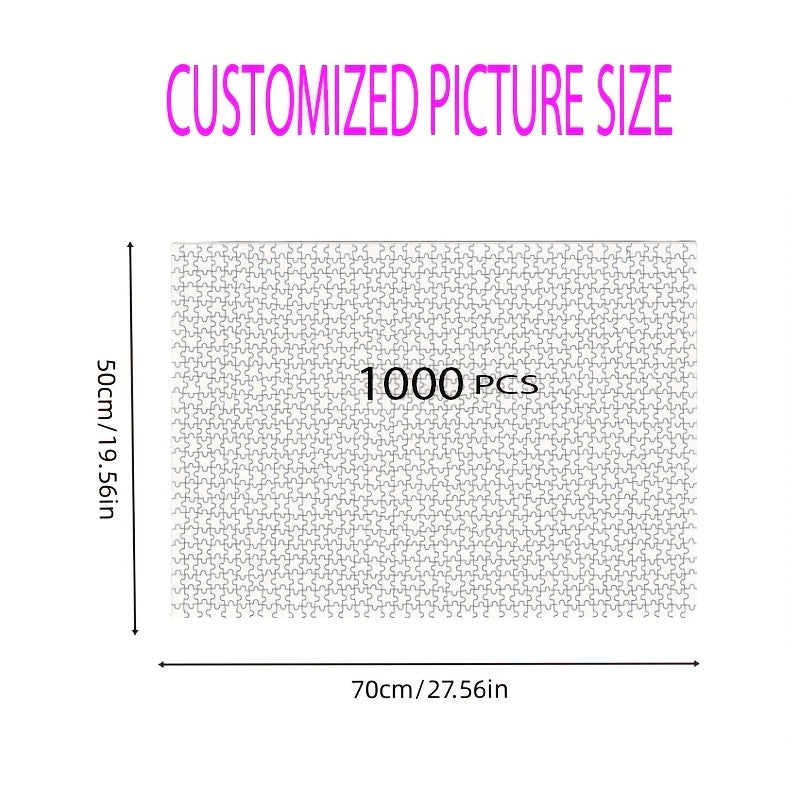 Customizable Photo Puzzle Kits Personalized Family & Couple Portraits