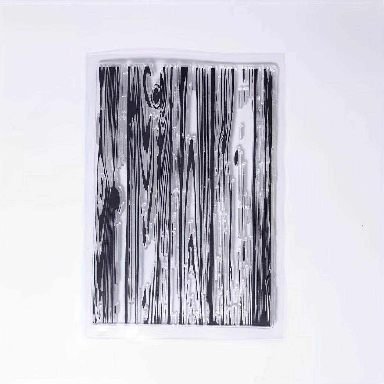 Wood Grain Clear Stamp For Holiday Card Making Decoration DIY Scrapbook Album