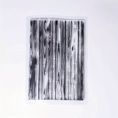 Wood Grain Clear Stamp For Holiday Card Making Decoration DIY Scrapbook Album