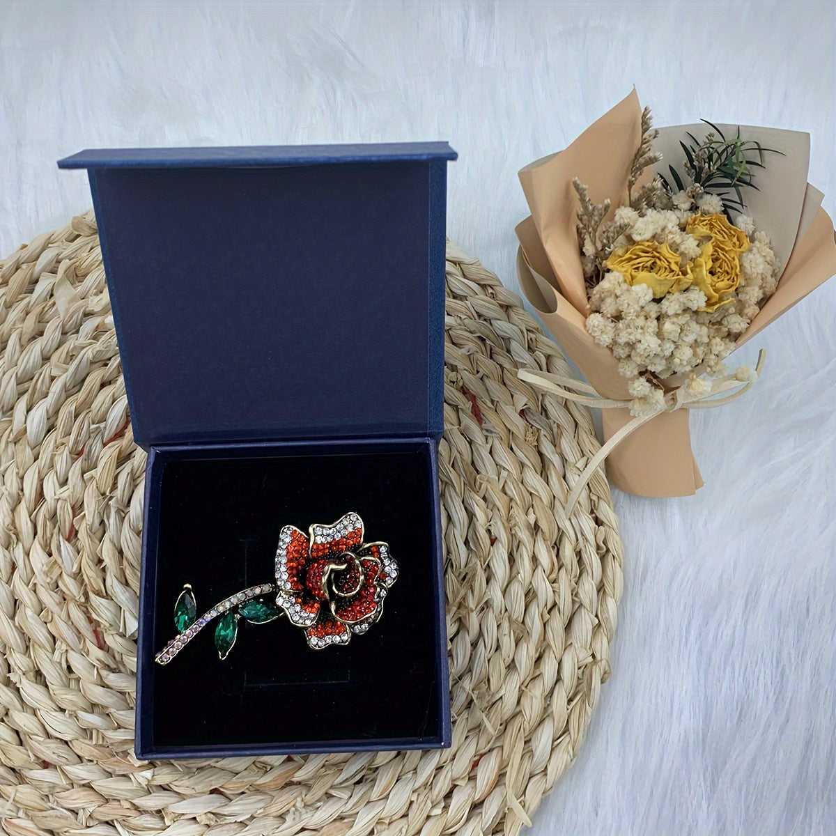Creative Flip Jewelry Storage Box European Jewelry Box Ring Necklace Bangle Box
