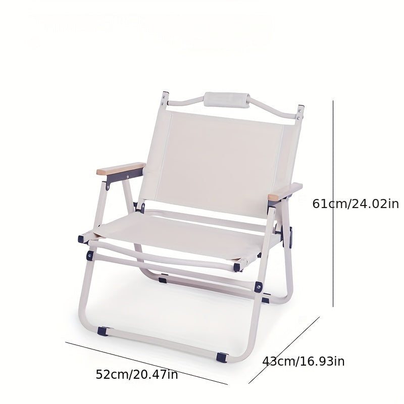 Outdoor Folding Chair Portable Camping Picnic Fishing