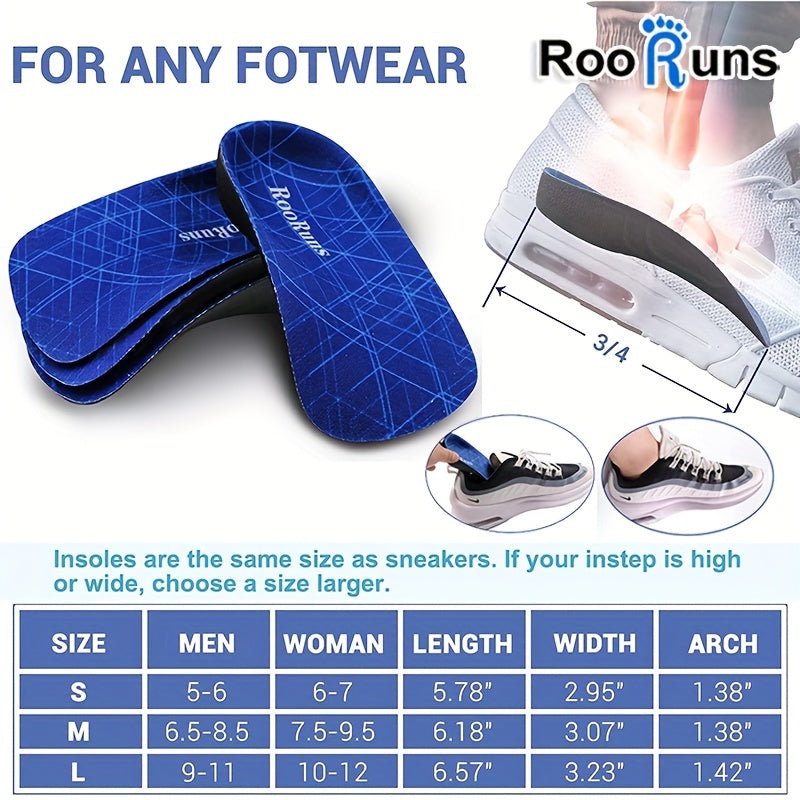 Plantar Fasciitis Support Insole Ultra Sturdy Arch Support