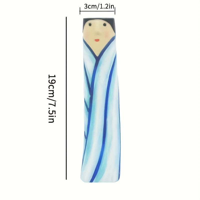 Flower Face Vase Resin Ornament Home Decor Room Garden Yard Outdoor Decor