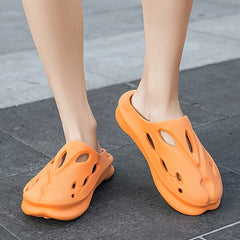 Men's Lightweight Non slip Slides Slippers - Indoor Outdoor House Shoes