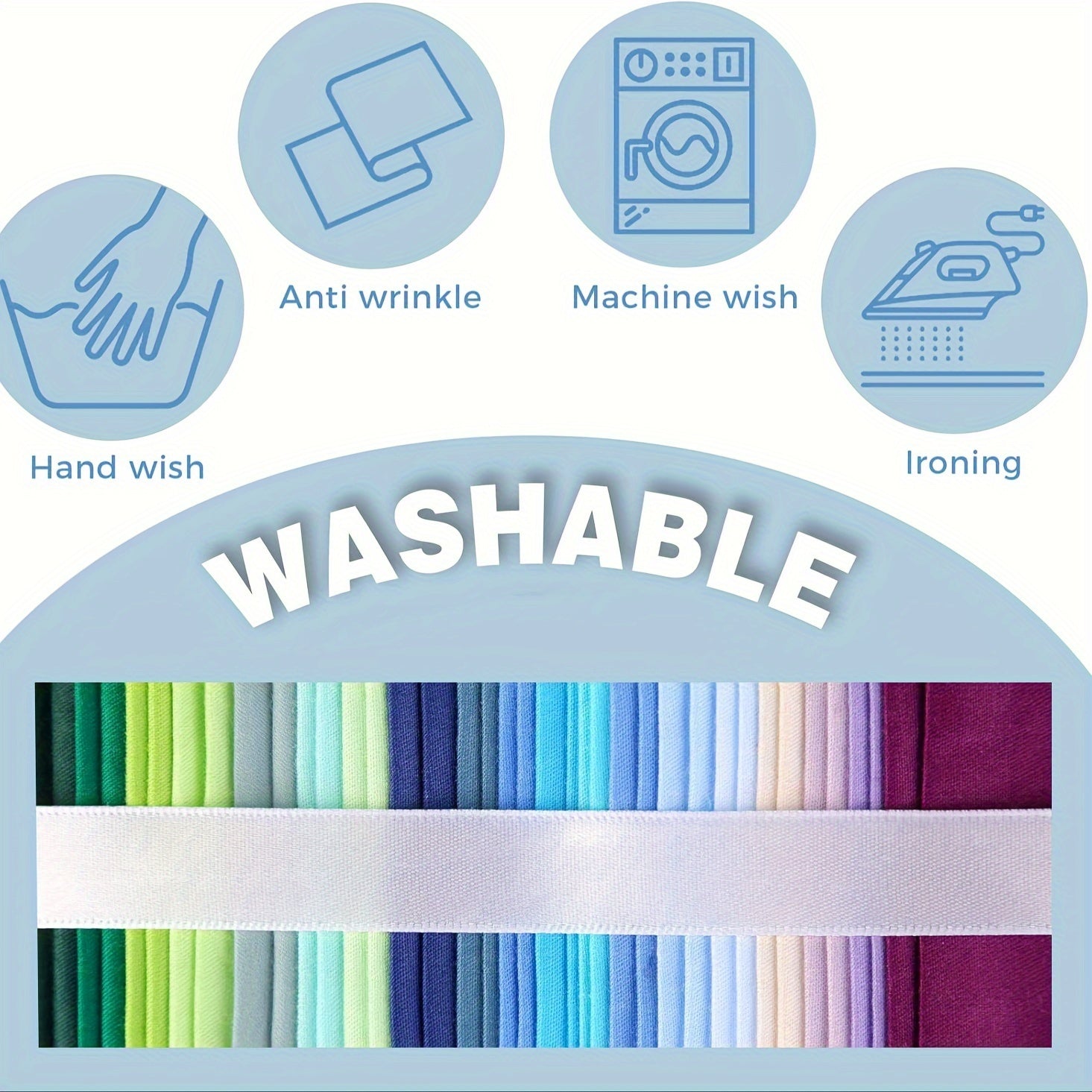 40pcs Fabric Bundles Quilting Patchwork Scrap DIY Sewing Craft