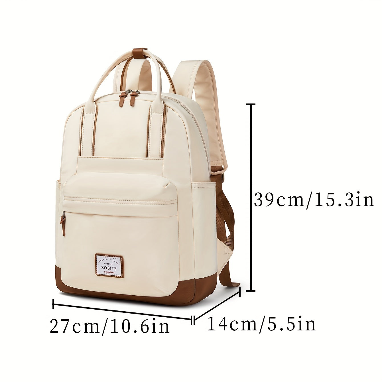 Preppy Backpack School Laptop BookBag Casual Travel Daypack Girls