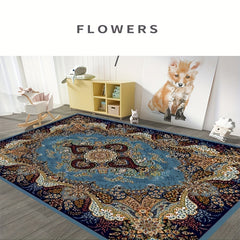 Boho Anti Fatigue Kitchen Rugs Vintage Absorbent Non Slip Rugs