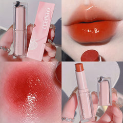 Moisturising Lip Gloss Makeup Long Lasting Lip Tint Stain Bubble Lip Glaze