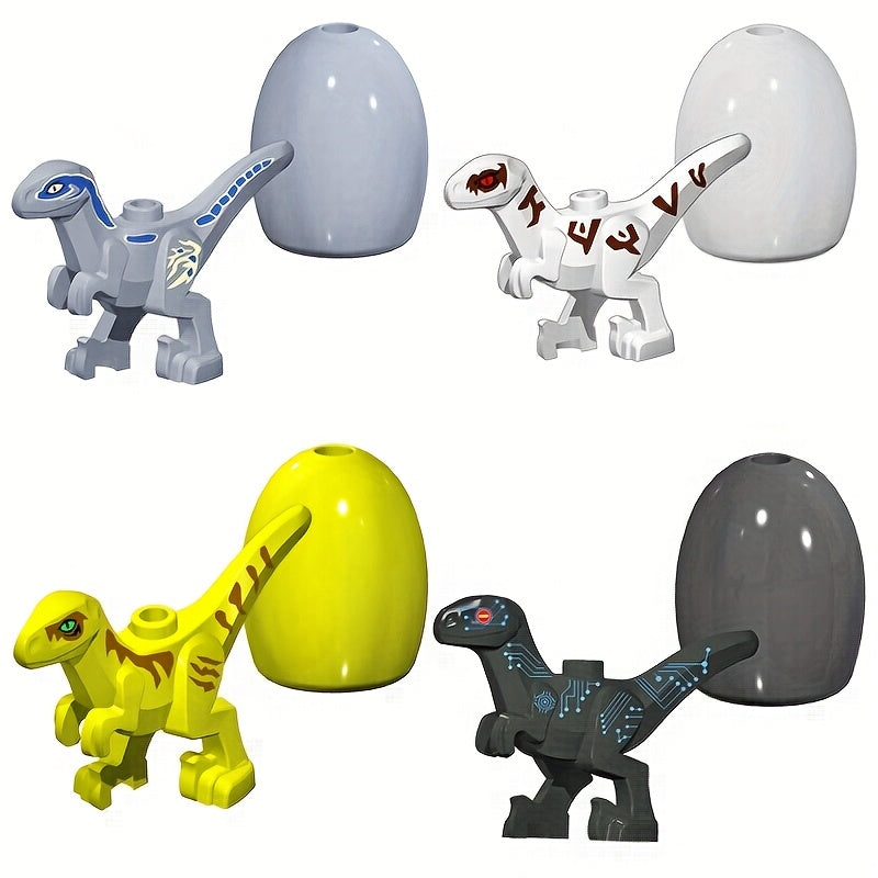 2pcs Dinosaur Block Set - Fun Mini Dinosaur Egg Building Block Toys