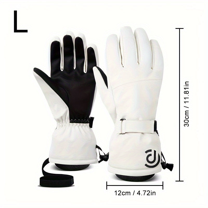 Winter Windproof Waterproof Touch Screen Gloves for Snowboarding Skiing
