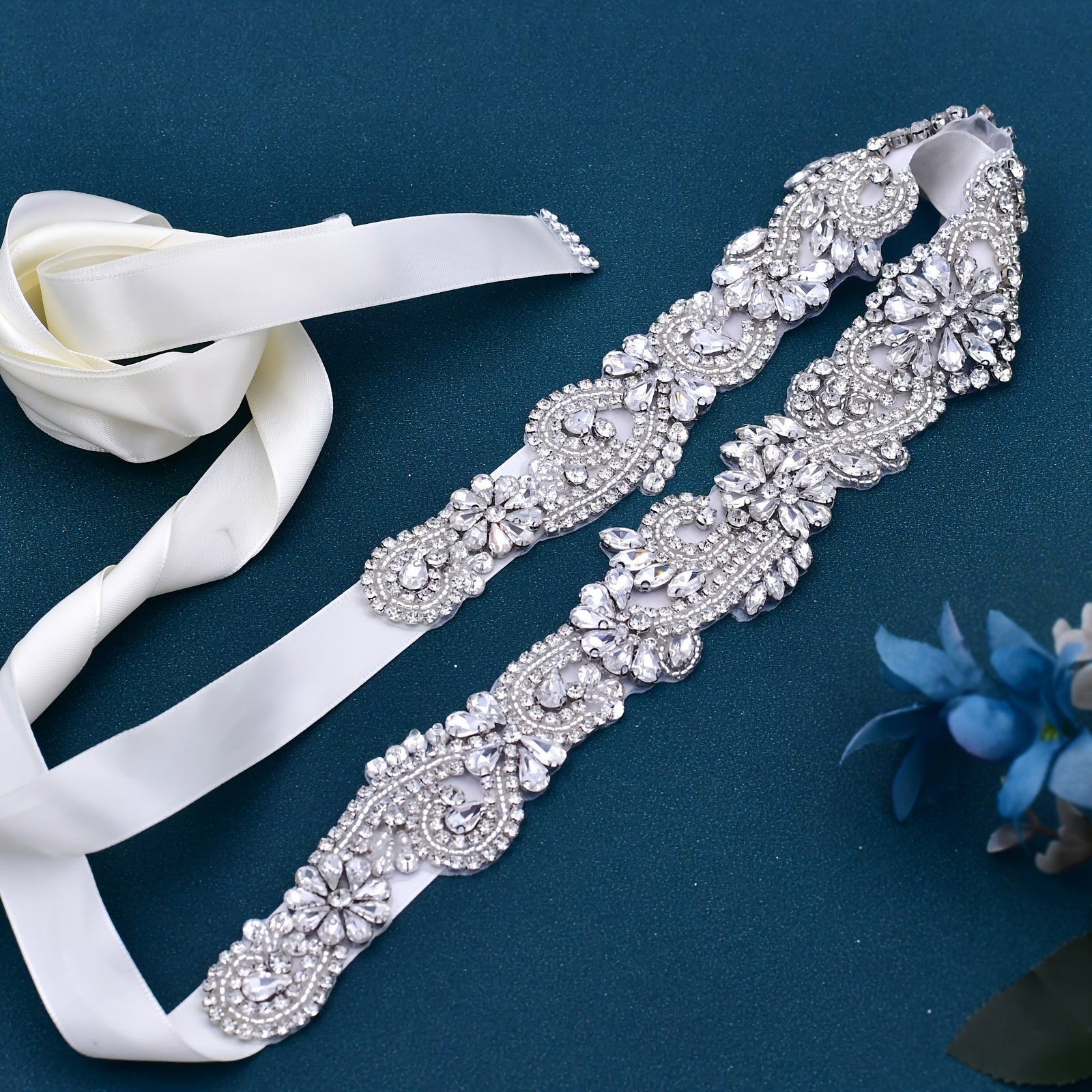 Rhinestone Wedding Headband Bridal Hair Accessory for Evening Gowns