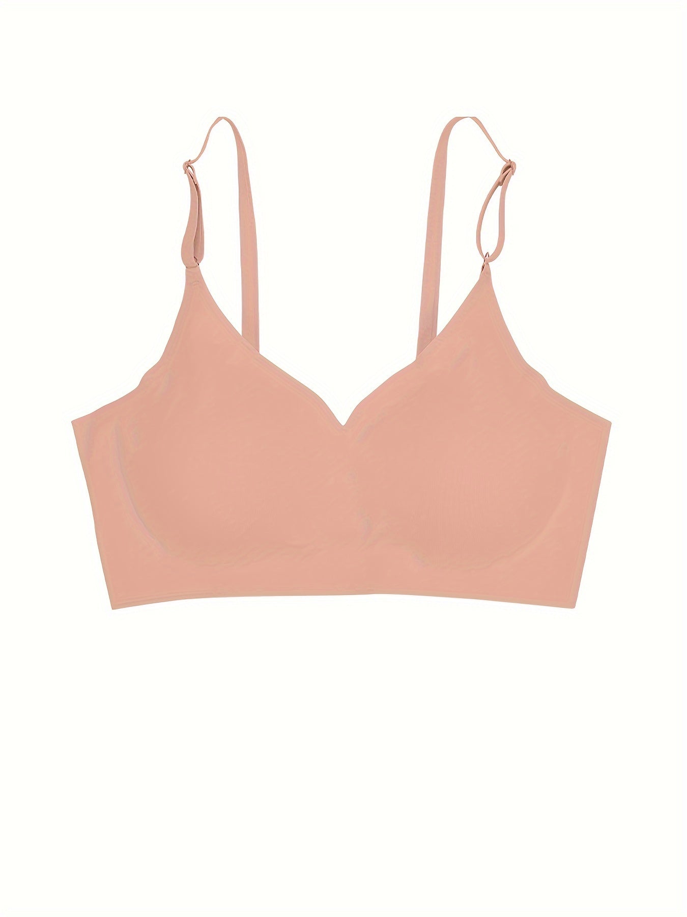 3pcs Seamless Wireless Bras Comfy Push Up Bra Women's Lingerie