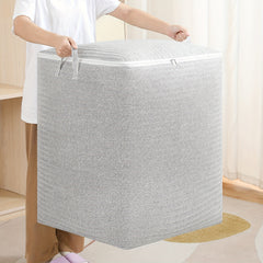 Large Capacity Storage Bag With Handles Clothes Quilts Wardrobe Organizer