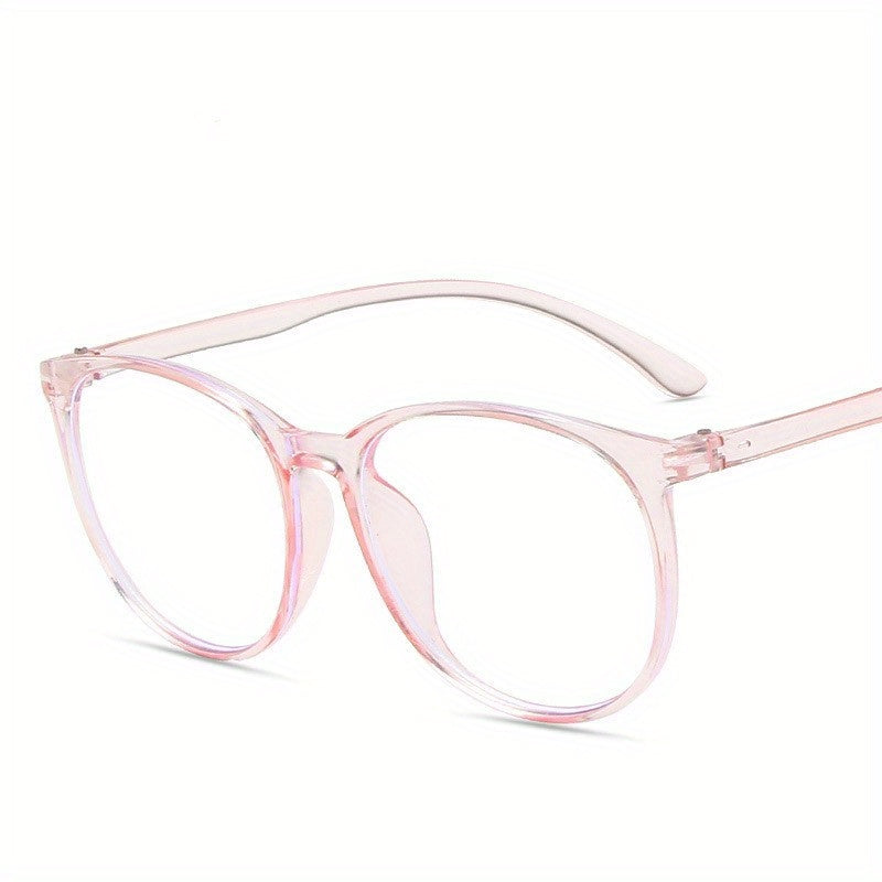 Retro Round Frame Anti Light Eyeglasses