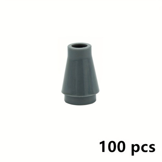 100pcs Building Blocks Cone 1x1 without Top Groove Special Assembly Particle
