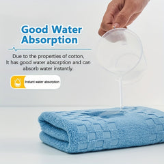 Soft Absorbent Towel 29x15in for Bathroom Face and Hair Cleaning