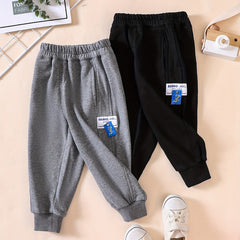 2pcs Boys Active Sweatpants Jogger Sports Pants