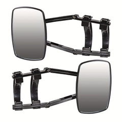 RV Truck Car Trailer Extension Rearview Mirror Extended Strap Flat Mirror
