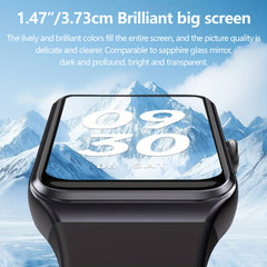 Easy-to-Use Waterproof Fitness Watch for Teens Adults Seniors