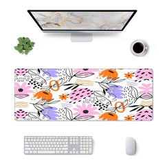 Large Gaming Mouse Pad 80x29cm Non-Slip Waterproof Keyboard Mouse Mat