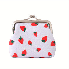 Kids Strawberry Cherry Coin Purse Mini Bag for Girls