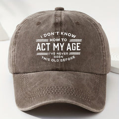 Summer Washed Printed Sunshade Baseball Cap Casual Breathable Peaked Hat